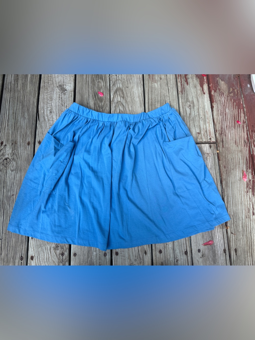 ASOS Curve blue skaterskirt with pockets, size 16, NWOT